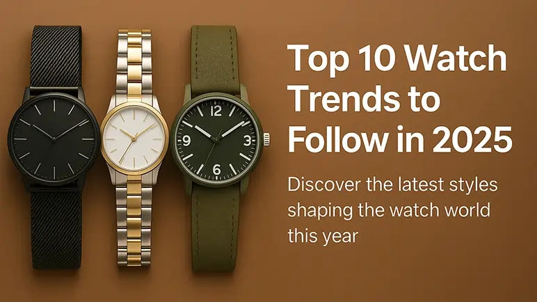 š® Top 10 Watch Trends to Follow in 2025