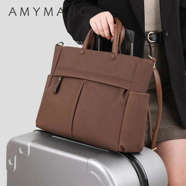 Oxford Laptop Tote Bag for Work & Travel
