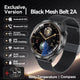 Black Mesh Belt 2A