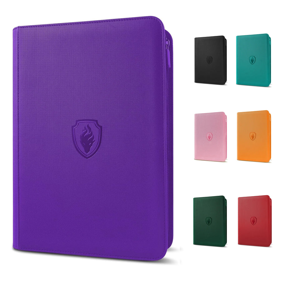 360-Slot Zipper Trading Card Binder – product image 1