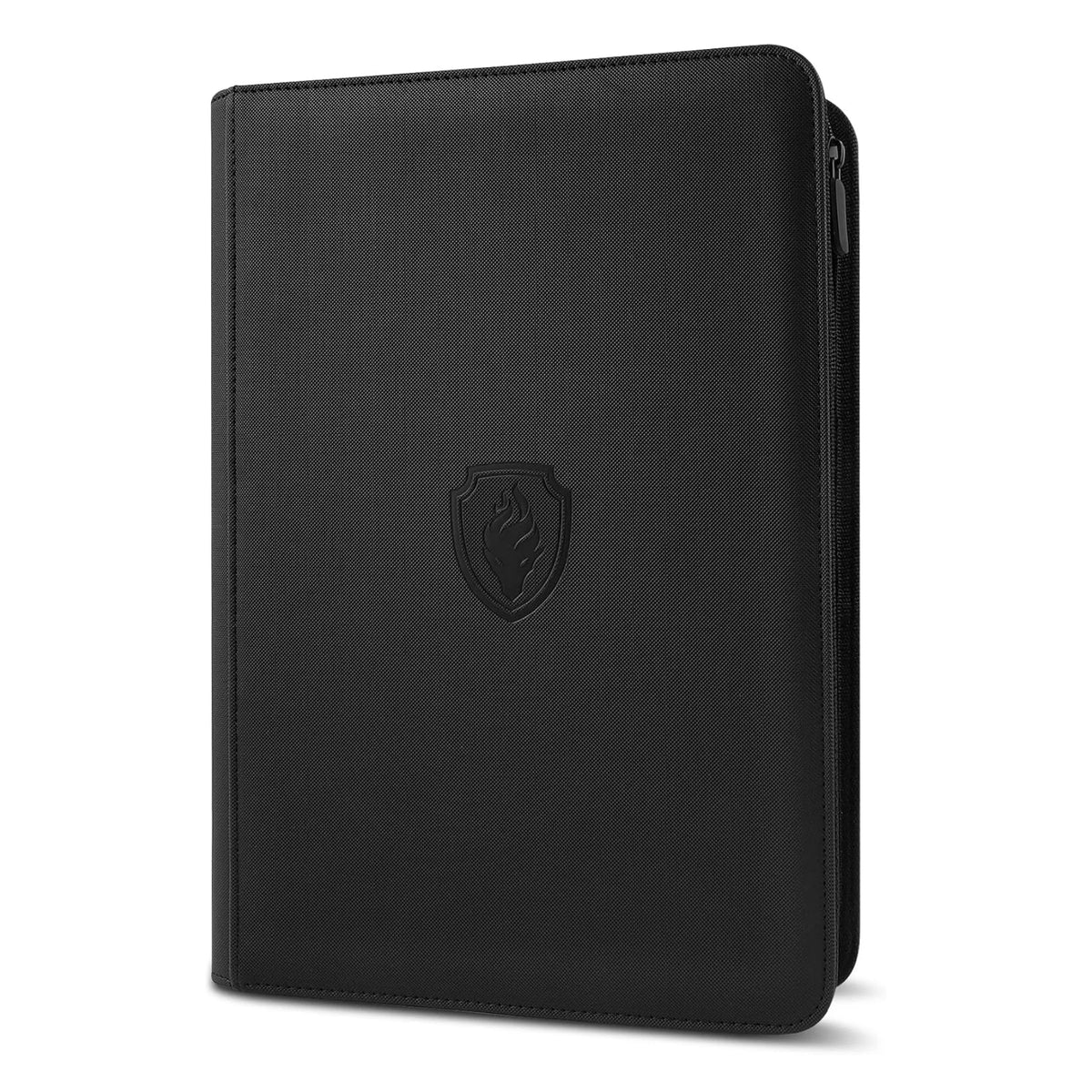 360-Slot Zipper Trading Card Binder in Black-360 – product image 7