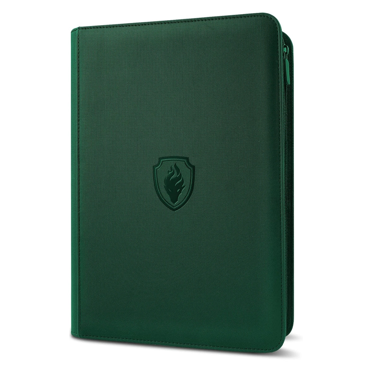360-Slot Zipper Trading Card Binder in Dark Green-360 – product image 12