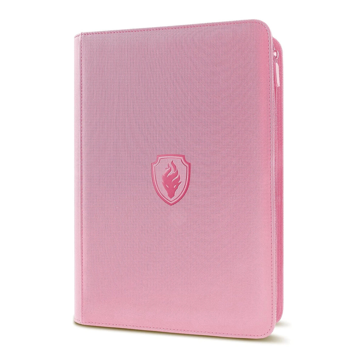 360-Slot Zipper Trading Card Binder in Pink-360 – product image 14