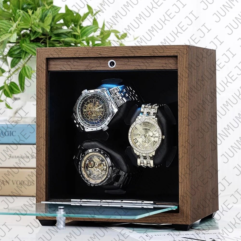 6-Slot Automatic Watch Winder with Mabuchi Motor