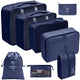 8 pcs navy blue