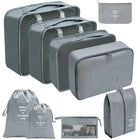 9 pcs grey