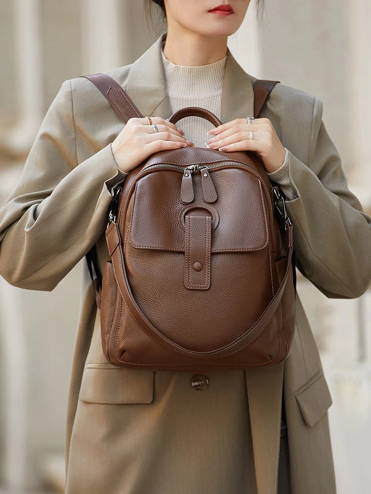 Zooler HOT Backpack 100% Genuine Leather Genuine