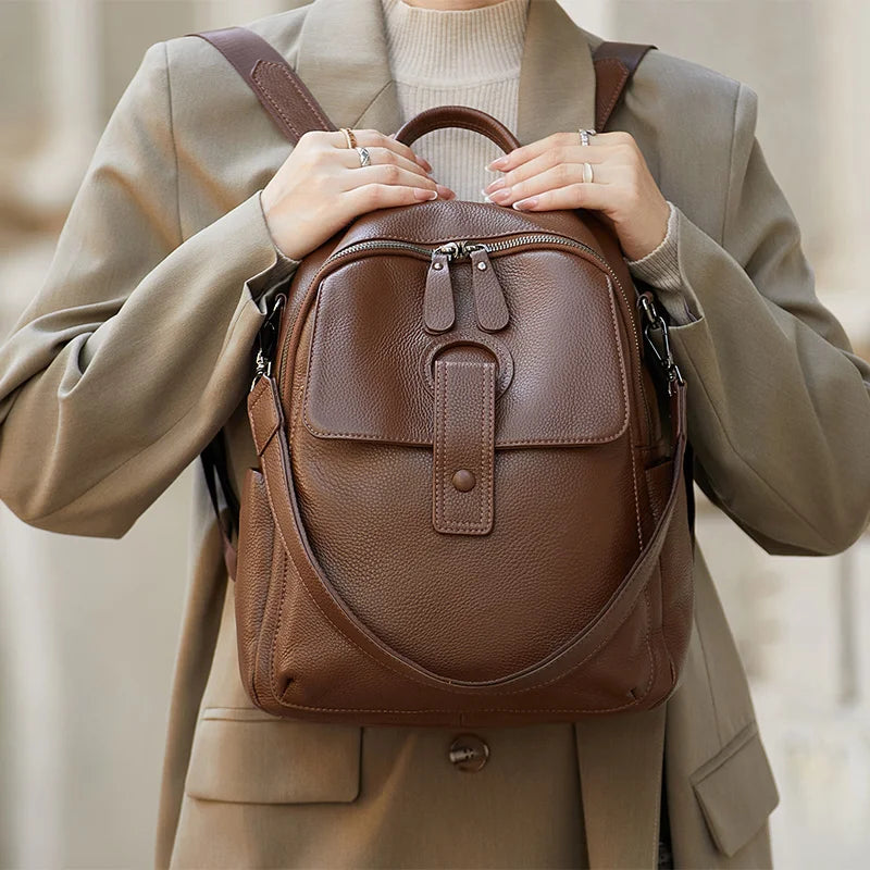 Zooler HOT Backpack 100% Genuine Leather Genuine