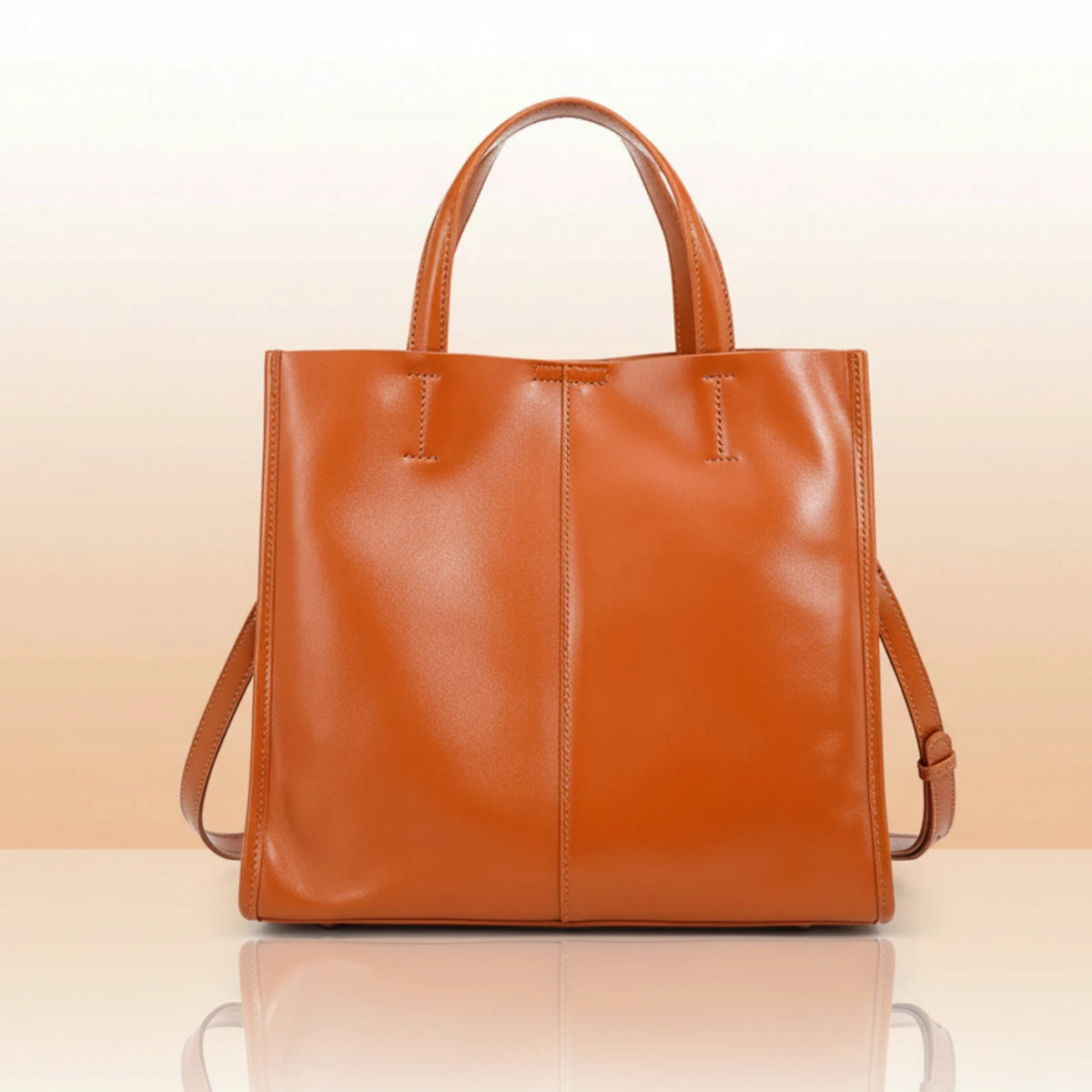 Zency Genuine Leather New Simple Shoulder Genuine Leather