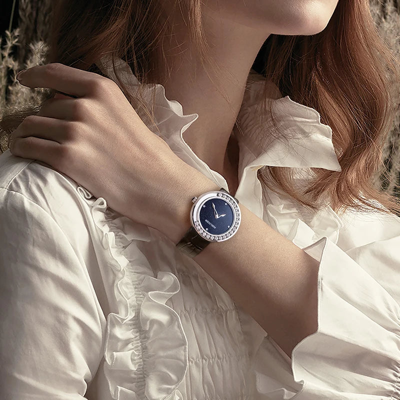 AGELOCER Baikal Diamond Women's Watch – Luxury Quartz Gift Smash Price Shop Women's Watch