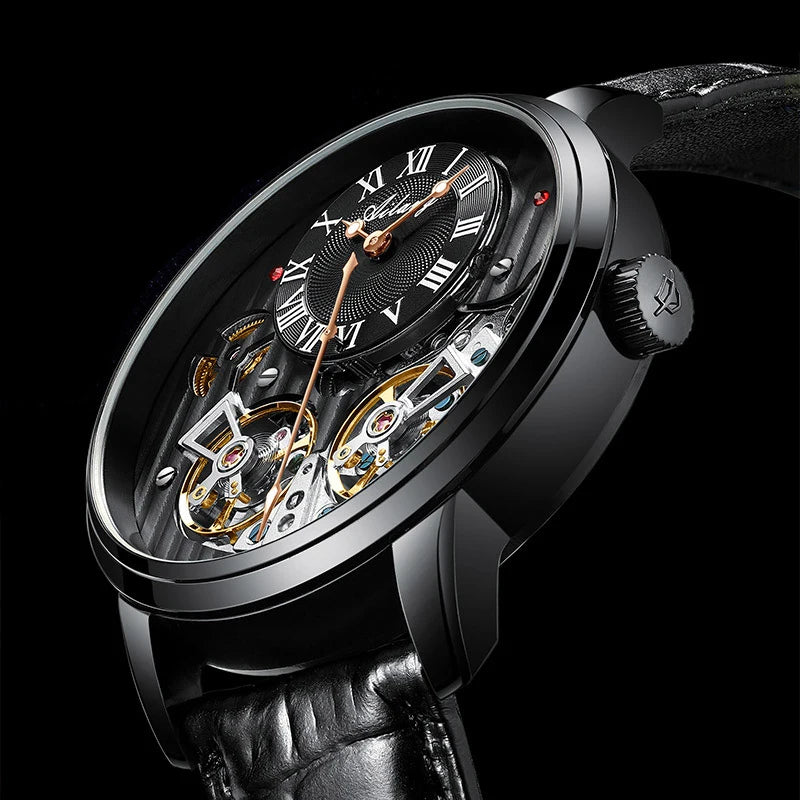 AILANG Double Tourbillon Automatic Watch Men Smash Price Shop Men's Watch