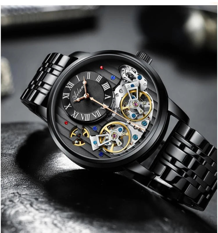 AILANG Double Tourbillon Automatic Watch Men Smash Price Shop Men's Watch