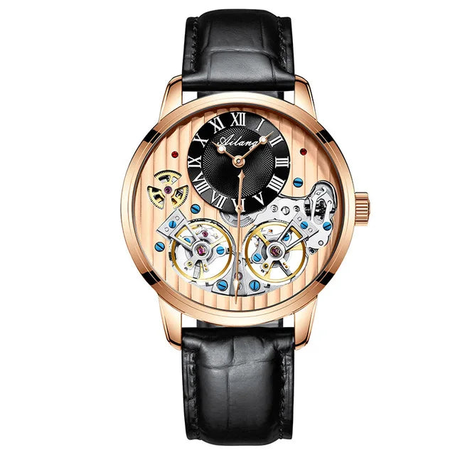 AILANG Double Tourbillon Automatic Watch Men Smash Price Shop Men's Watch