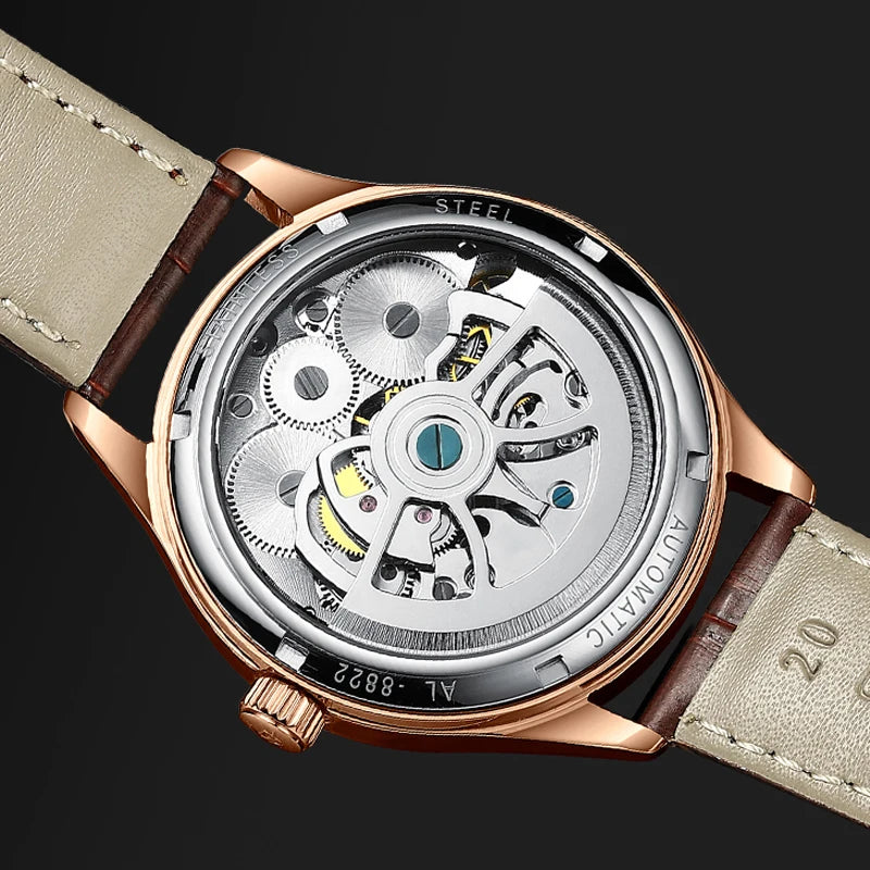 AILANG Dual Flywheel Watch – Auto, Moon Phase