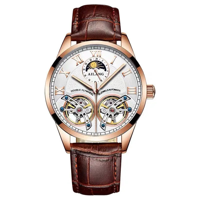 AILANG Dual Flywheel Watch – Auto, Moon Phase