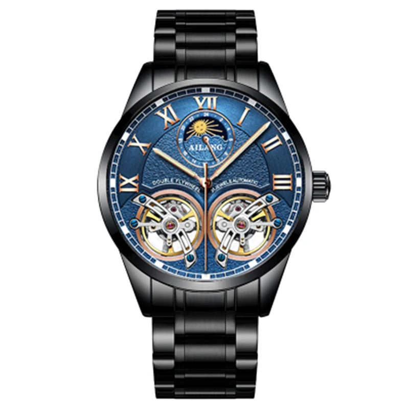 AILANG Dual Flywheel Watch – Auto, Moon Phase