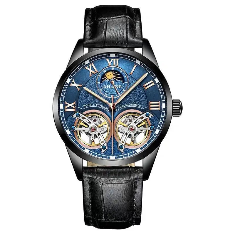 AILANG Dual Flywheel Watch – Auto, Moon Phase