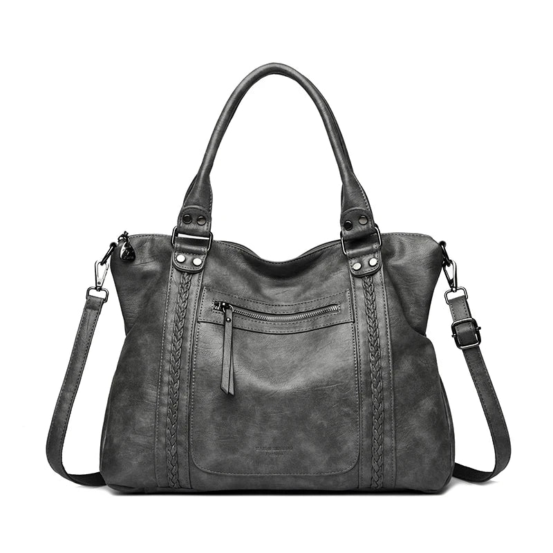 AMYMANG Soft Vegan Leather Crossbody Tote – product image 7
