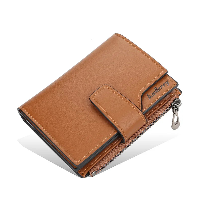 Baellerry Compact Zip Wallet for Women in Brwon – product image 11