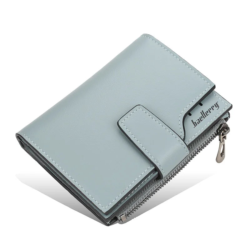 Baellerry Compact Zip Wallet for Women in Blue – product image 12