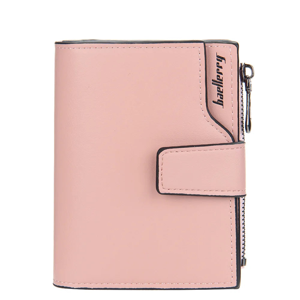 Baellerry Compact Zip Wallet for Women in Pink – product image 15