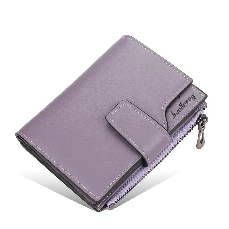 Baellerry Fashion Short Wallet for Women Zipper Card Holder Lady's Birthday Holiday Gift Wallets Smash Price Shop