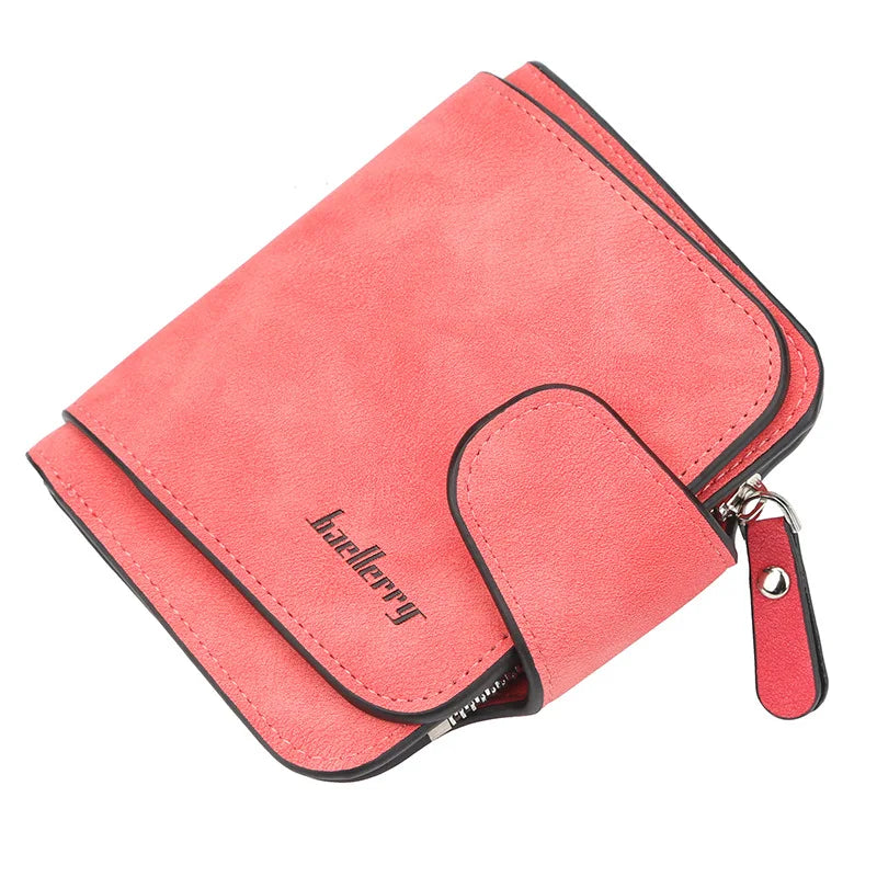 Baellerry Women's Compact Multi-Card Wallet in Red – product image 12