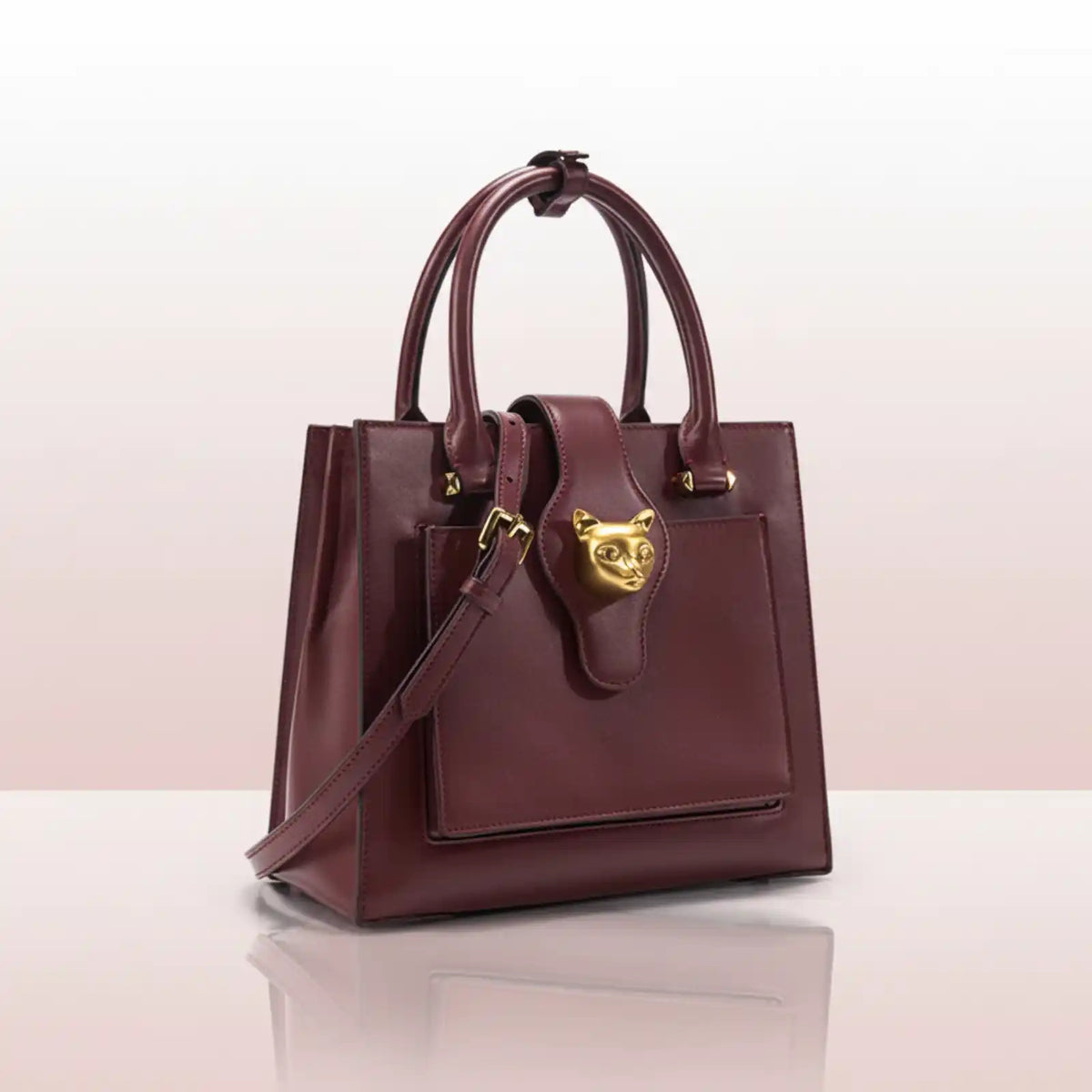 BAFELLI Genuine Leather Multi-Compartment Work Tote – product image 7