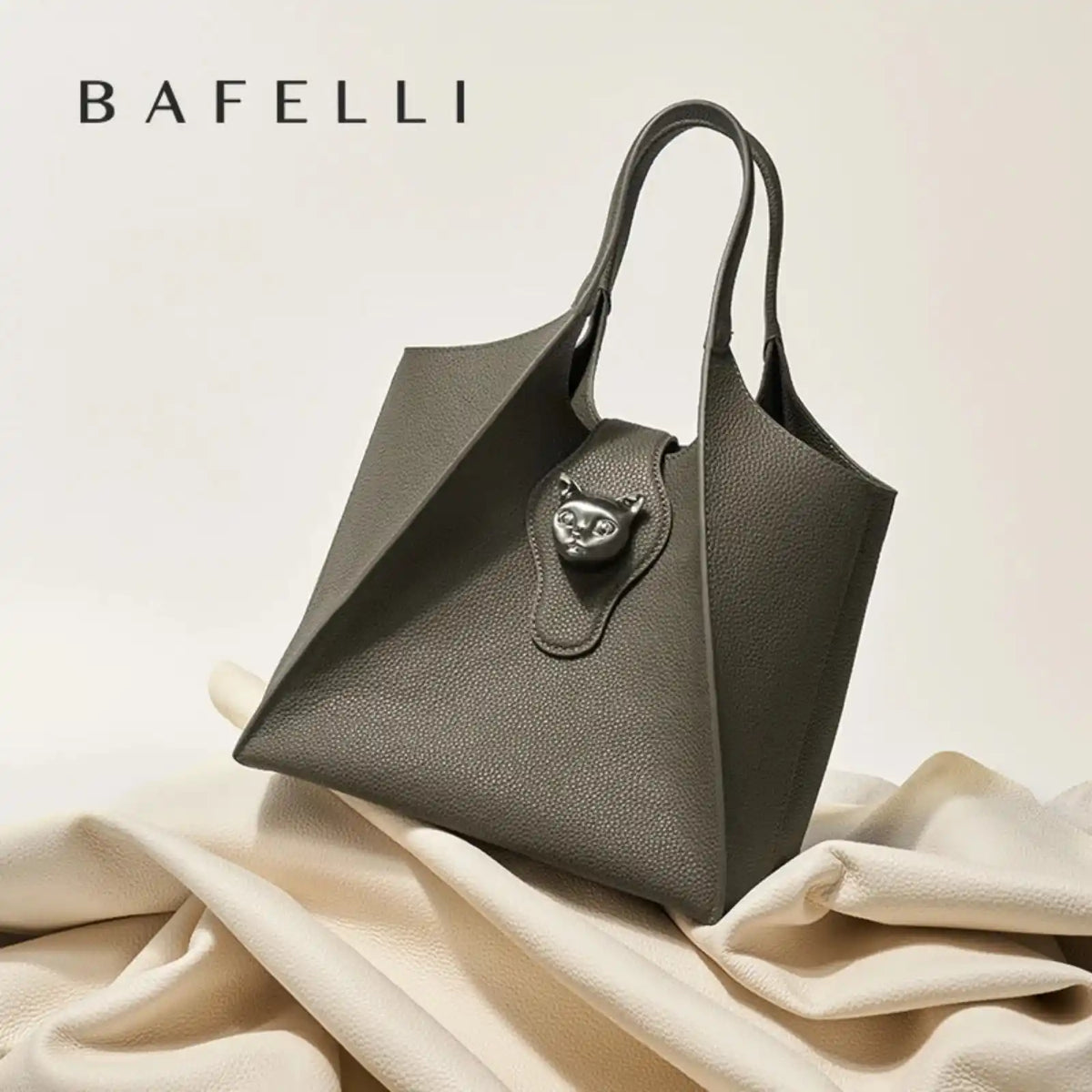 BAFELLI Genuine Leather Small Tote Bag – product image 11