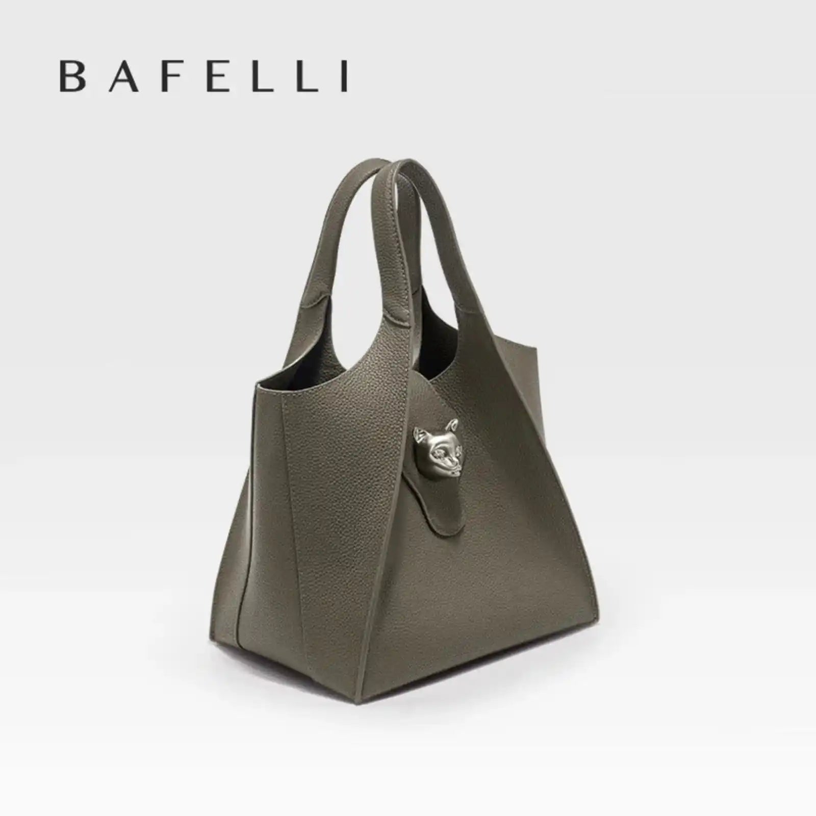 BAFELLI Genuine Leather Small Tote Bag Smash Price Shop Travel Bag