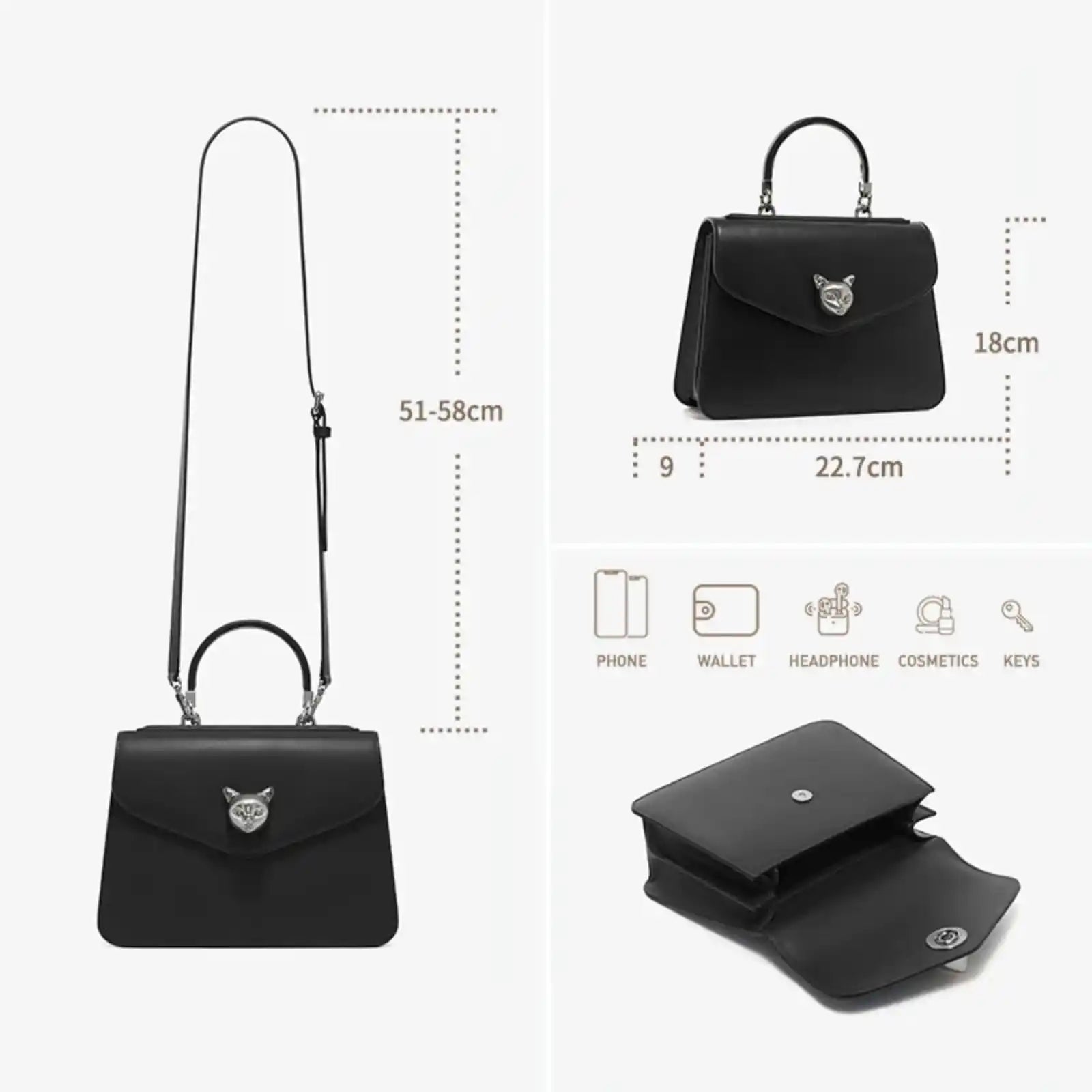 BAFELLI Genuine Leather Structured Shoulder Bag Smash Price Shop Women's Shoulder Bag
