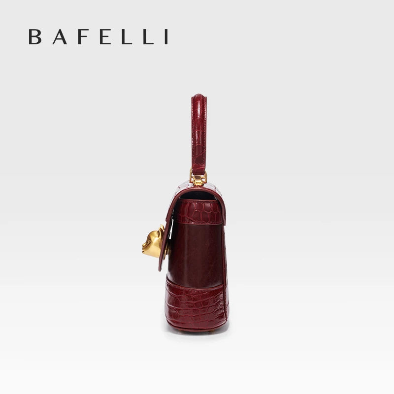 BAFELLI HANDBAG 2026 WOMEN'S NEW LEATHER PURSE EVENING DESIGNER BUCKET CAT LUXURY BRAND FASHION BUSINESS CASUAL BAGS Smash Price Shop