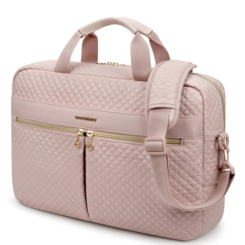 BAGSMART Large Capacity 17 inch Laptop Bag Shoulder Messenger Notebook Pouch Briefcase Office Travel Business Computer HandBag Smash Price Shop