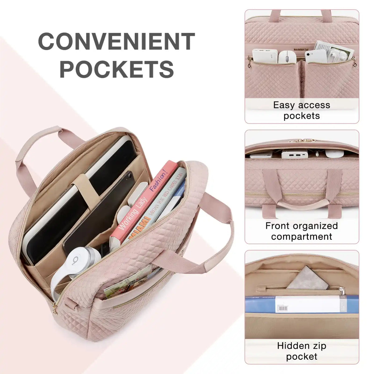 BAGSMART Professional Laptop Shoulder Bag – product image 11