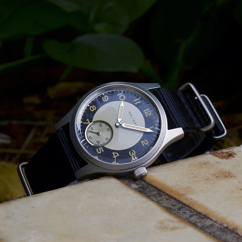 Baltany S2027 Tuxedo Retro Quartz Dress Watch – 36mm