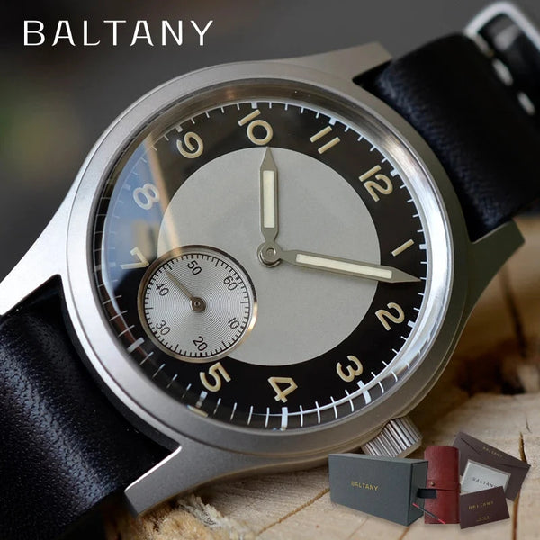 Baltany S2027 Tuxedo Retro Quartz Dress Watch – 36mm