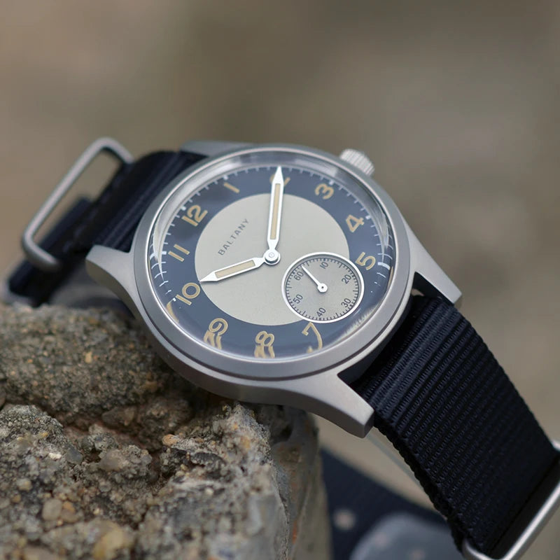 Baltany S2027 Tuxedo Retro Quartz Dress Watch – 36mm