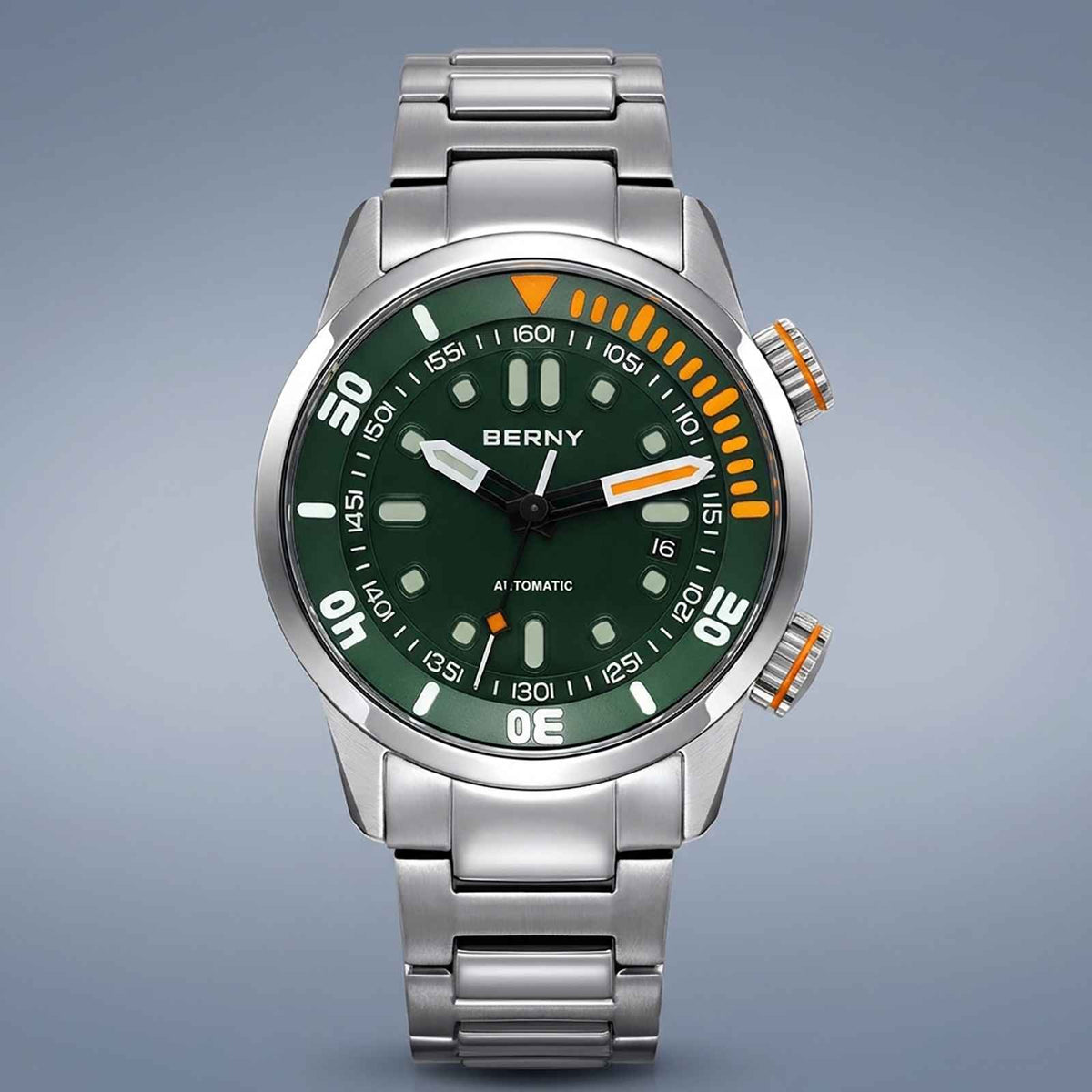BERNY AM339M Dive Watch – 200M Automatic Sapphire Smash Price Shop Men's Watch