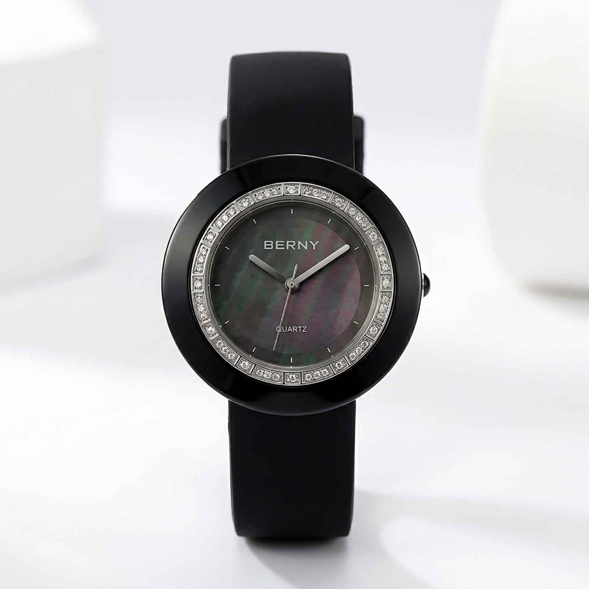 BERNY Diamond Women’s Watch – Lightweight Luxury Quartz Smash Price Shop Women's Watch