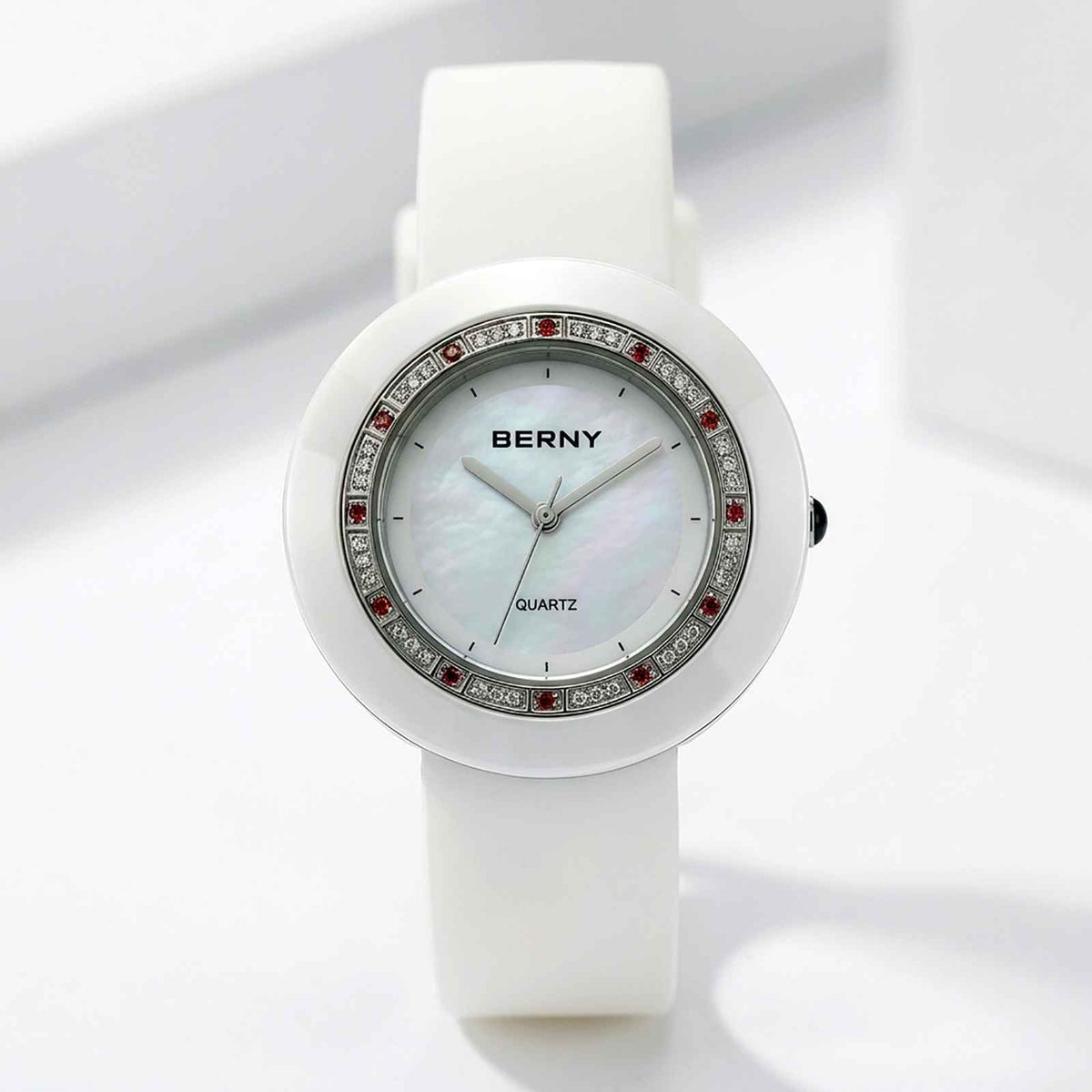 BERNY Diamond Women’s Watch – Lightweight Luxury Quartz Smash Price Shop Women's Watch