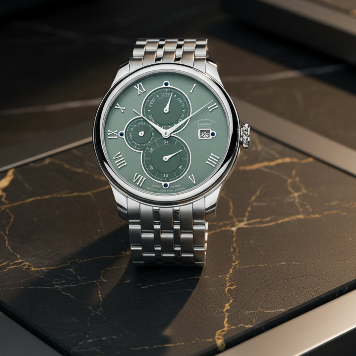 BORMAN BM18011 Men’s Automatic Watch – Calendar Sapphire Business Classic Smash Price Shop Men's Watch