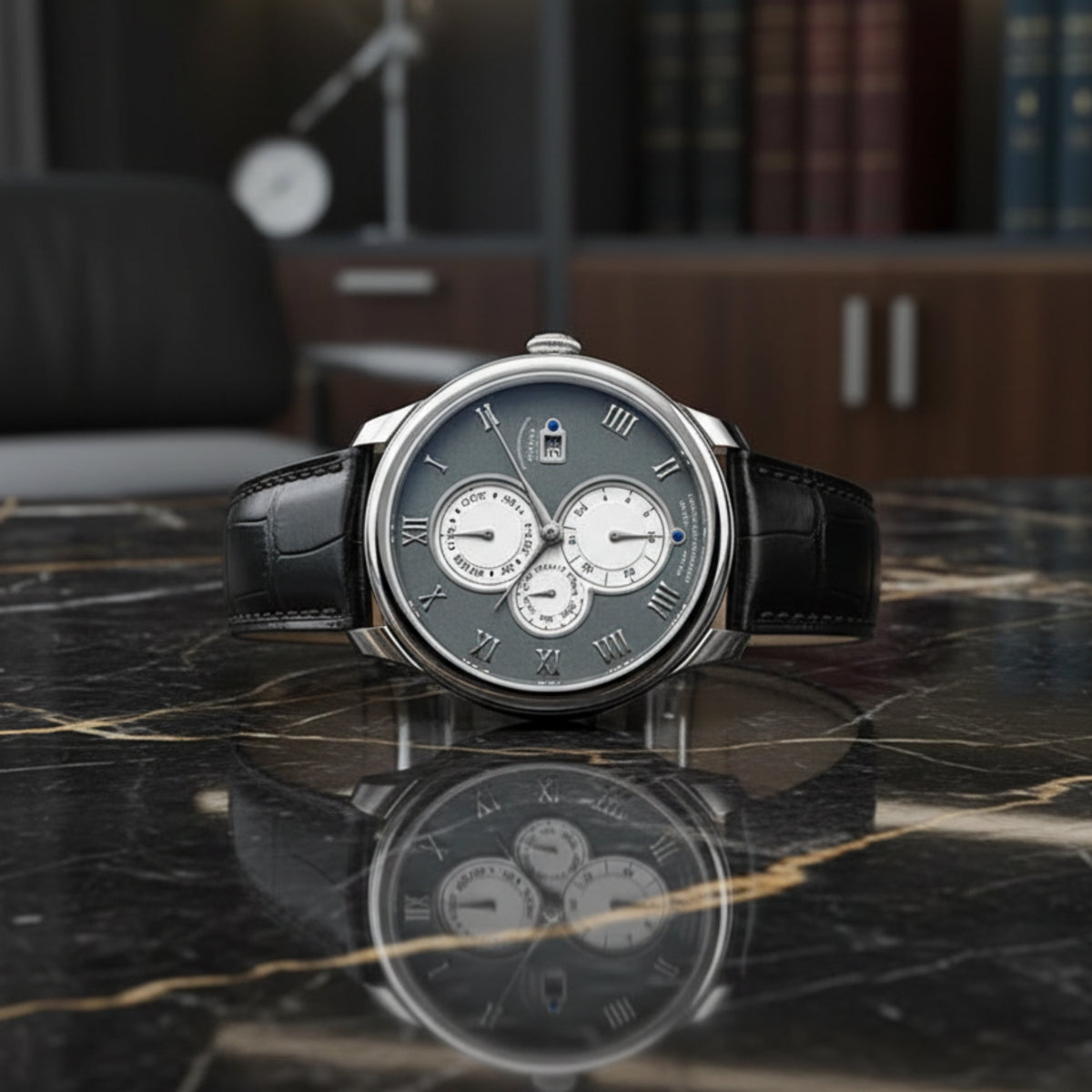 BORMAN BM18011 Men’s Automatic Watch – Calendar Sapphire Business Classic Smash Price Shop Men's Watch