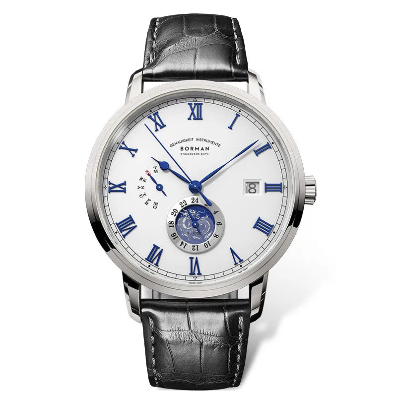 BORMAN BM3908 Men’s Automatic Watch – Sapphire Luminous 24H Waterproof