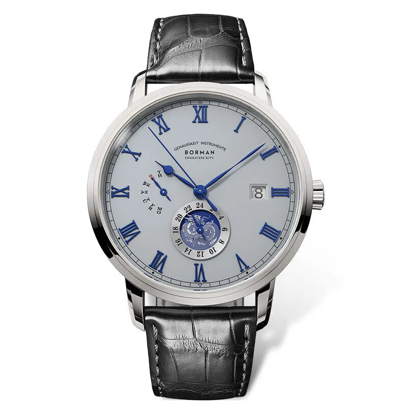 BORMAN BM3908 Men’s Automatic Watch – Sapphire Luminous 24H Waterproof