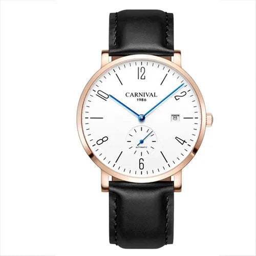 Carnival Ultra-Thin Mechanical Watch for Men 8017 Smash Price Shop Watch
