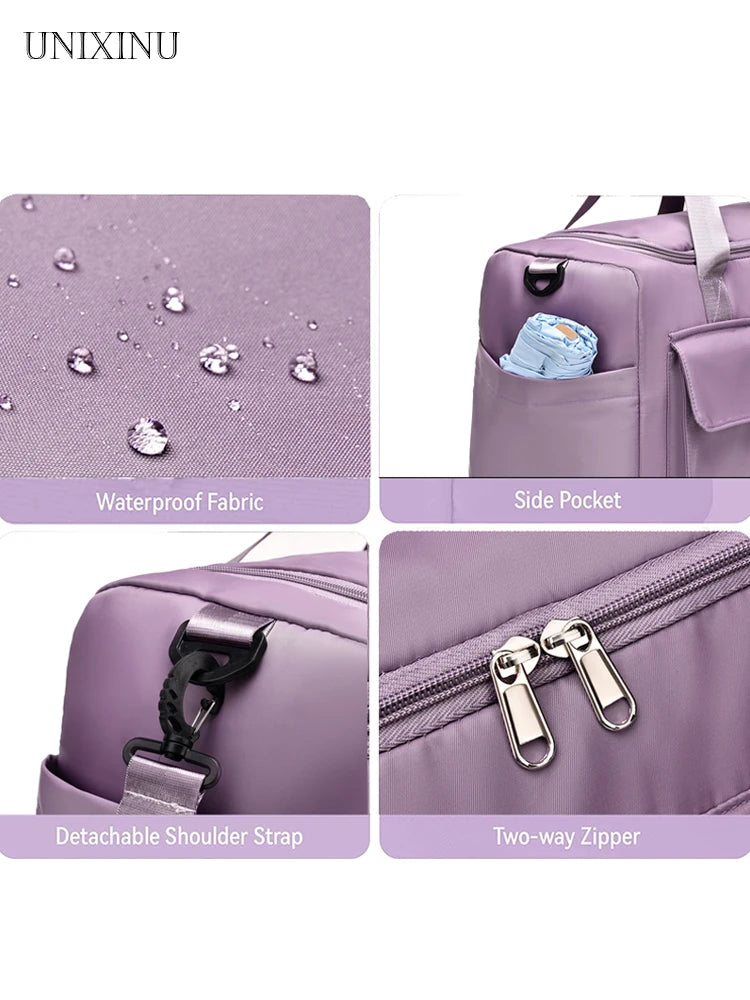 Carry-On Weekender Travel Bag with Shoe Compartment – product image 7