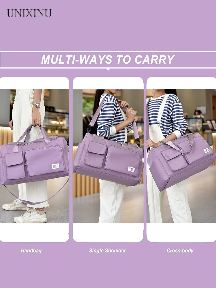 Carry-On Weekender Travel Bag with Shoe Compartment Smash Price Shop Weekender Bag