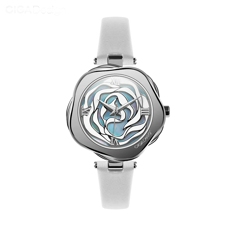 CIGA Design Denmark Rose Skeleton Watch – Automatic Women’s Timepiece