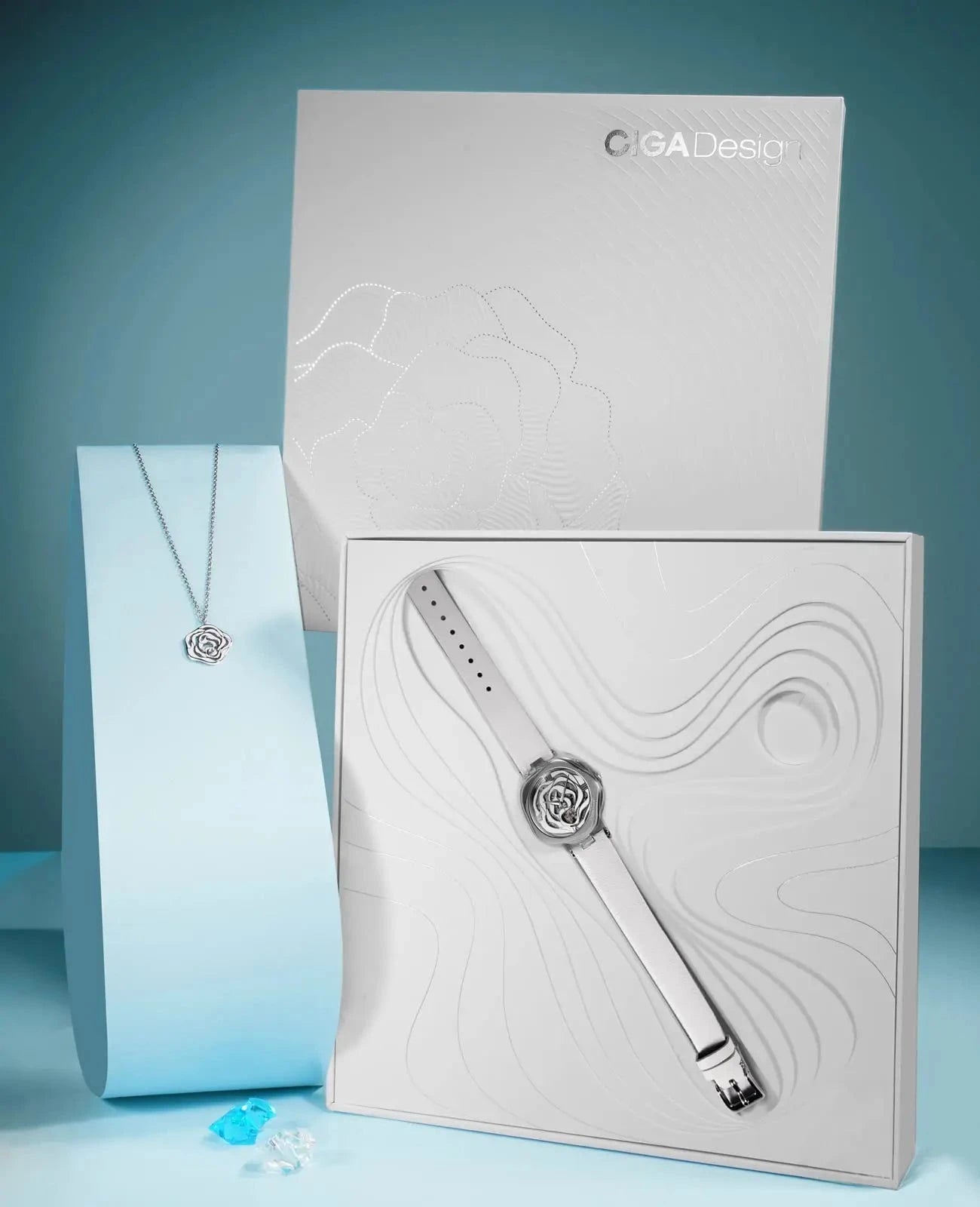 CIGA Design Denmark Rose Skeleton Watch – Automatic Women’s Timepiece