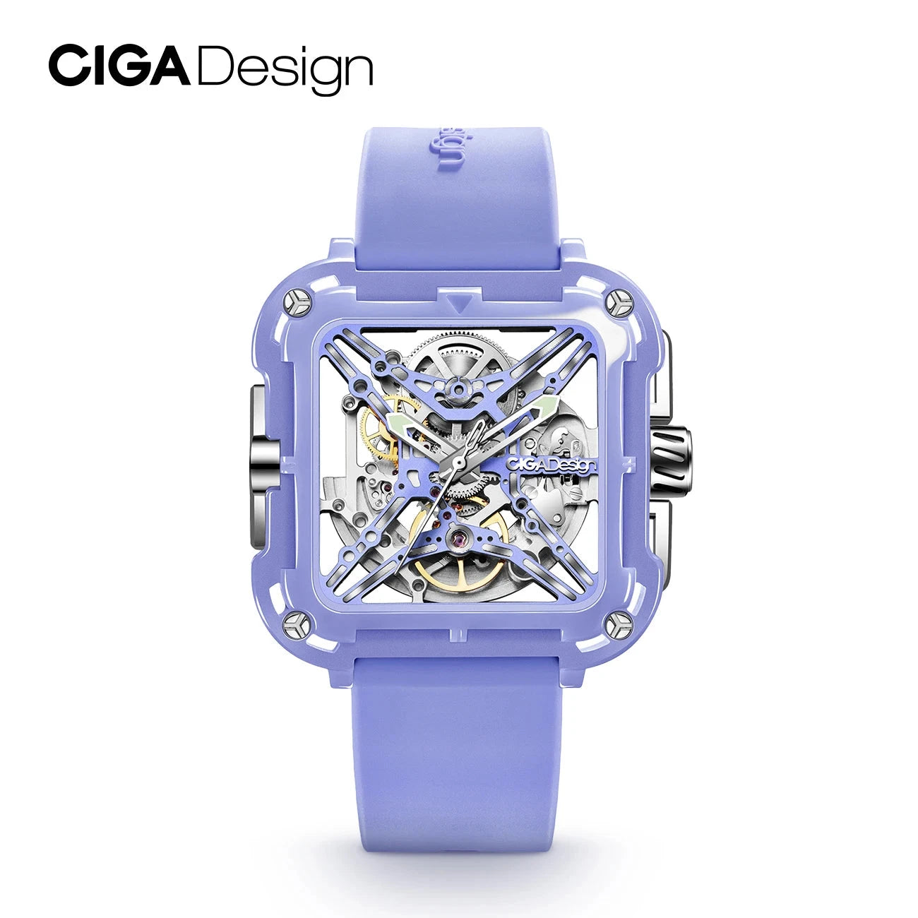 CIGA Design X Series Couple Watch – Ceramic Skeleton Automatic
